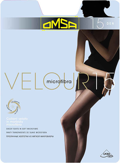124922 колготки OMSA VELOUR 15