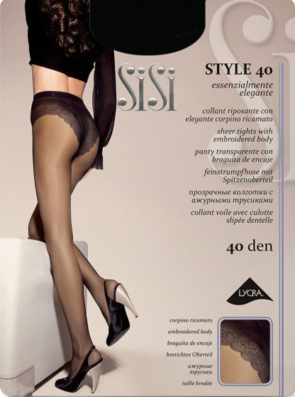 121841 колготки SISI Style 40