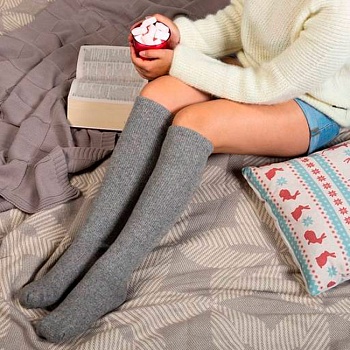 Гольфы теплые для женщин Монголка 159805