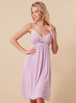 Сорочка на бретелях для женщин Indefini 176670