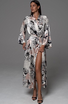 Халат длинный для женщин Mia-Аmore 185443