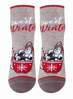 Носки цветные Новый год для женщин Брестские 173167