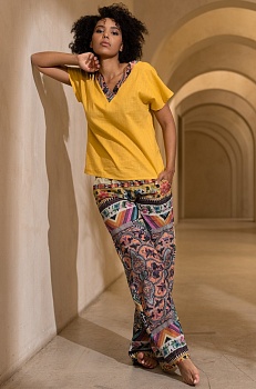 Пижама футболка + брюки для женщин Mia-Аmore 178505