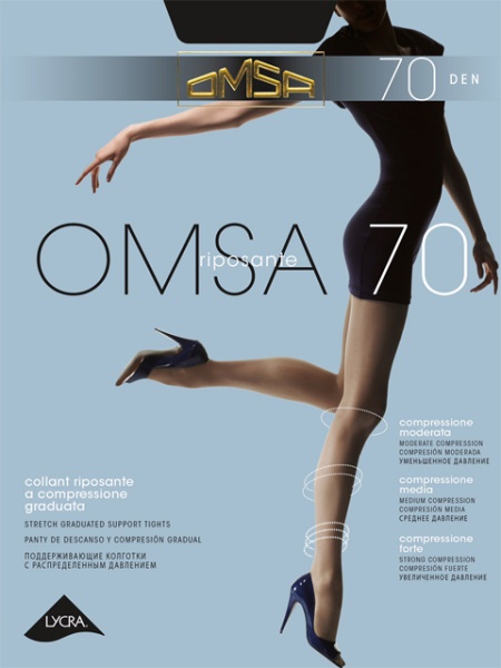 147832 Колготки OMSA Omsa 70