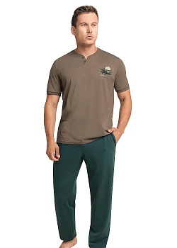 Комплект футболка + брюки для мужчин Clever 177276