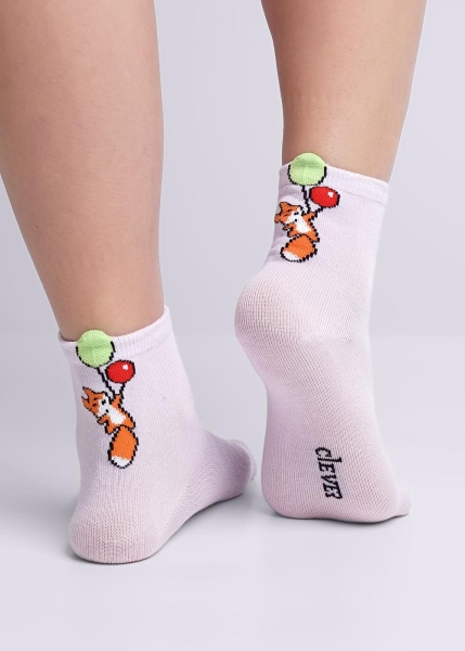 176264 Носки дет. флай 3Д дев CLE С13110 16-18,18-20