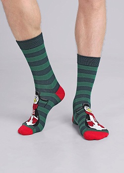 Носки цветные Новый год для мужчин Clever 179045