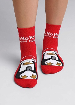 Носки цветные Новый год для девочек и мальчиков Clever 177046