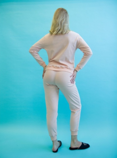 172630 Пижама INDEFINI (д.рук+бр) TCC2222 (1)