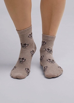 Носки цветные Новый год для девочек Clever 179085