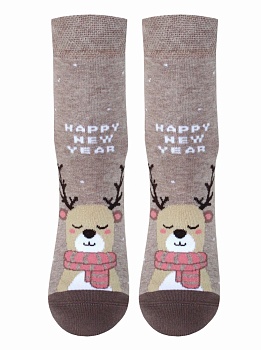 Носки цветные Новый год для женщин Брестские 173171