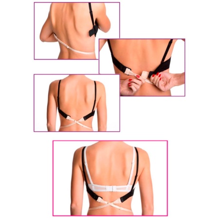 149631 Бретель понижающая застежку Julimex BA-05 2  крючка (2)