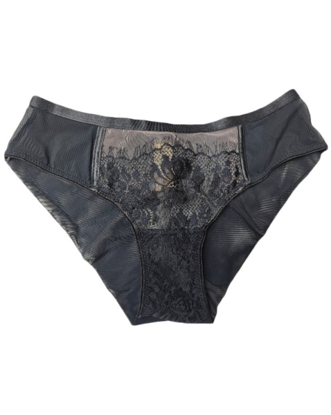 177352 Трусы бразильяно AIDA BLACK/BEIGE Subtille