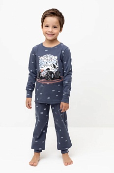Пижама джемпер + брюки для мальчиков CROCKID 184722