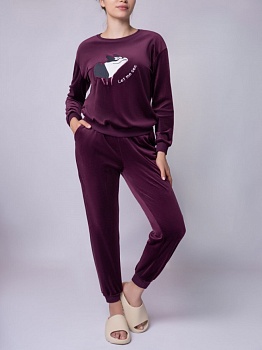 Пижама джемпер + брюки для женщин Indefini 179165