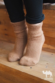 Носки теплые для девочек и мальчиков Монголка 152258
