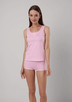 Пижама майка + шорты для женщин Clever 180086