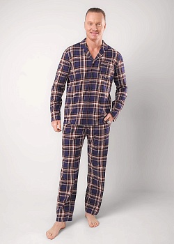 Пижама жакет + брюки для мужчин Clever 185352
