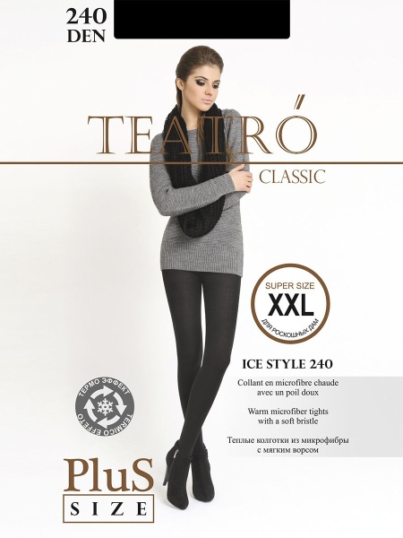166859 Колготки Teatro Ice Style 240 MAXI