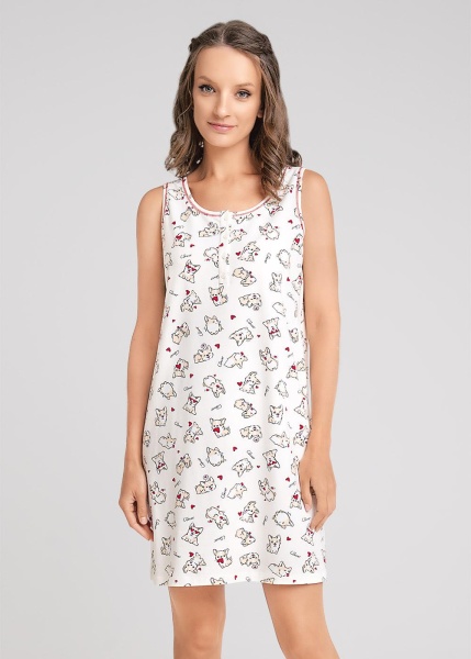 177166 Сорочка женская CLE LS13-1066 (1)