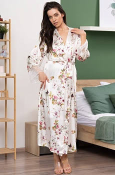 Халат длинный для женщин Mia-Аmore 184796