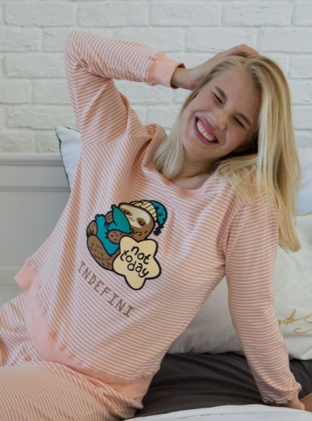 172630 Пижама INDEFINI (д.рук+бр) TCC2222