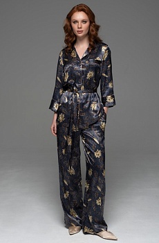 Пижама жакет + брюки для женщин Mia-Аmore 185123
