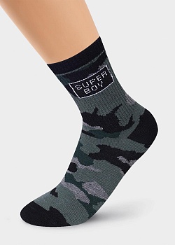 Носки цветные 23 февраля для мальчиков Clever 173182