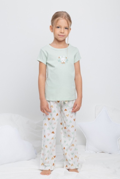 173974 Пижама дев. CROCKID К 1610