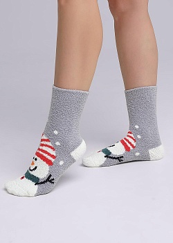 Носки цветные Новый год для девочек и мальчиков Clever 177050