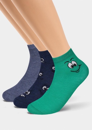 171989 Носки дет.(набор) мал хл+эл CLE С622 14-16 3шт/уп