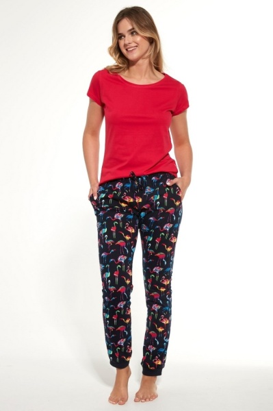 172444 Брюки пижамные жен. PAM 909-01