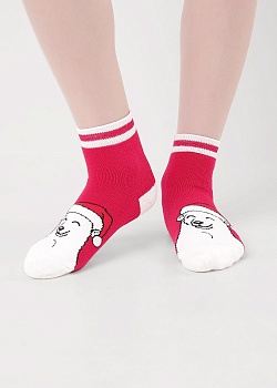 Носки цветные Новый год для девочек и мальчиков Clever 185303