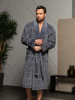 Халат велюровый для мужчин POLENS 173037