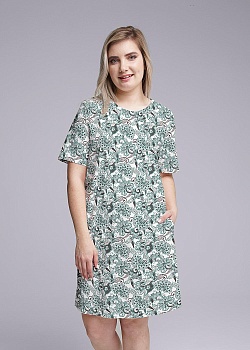 Платье с коротким рукавом для женщин Clever 176485