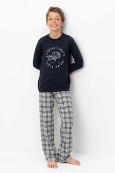 Пижама джемпер + брюки для мальчиков CUBBY 178971