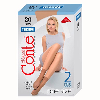 Носки женские Conte TENSION 20 (2 пары) 127712