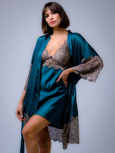 173263 Халат  жен Merletto Х7215 (1)