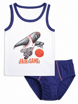 Комплект белья майка + трусы для мальчиков Pelican 167103