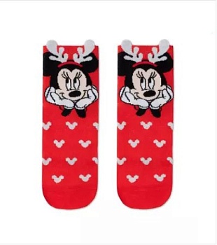 Носки цветные Новый год для девочек CONTE-KIDS 170198