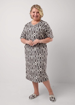 Платье с коротким рукавом для женщин Clever 180050