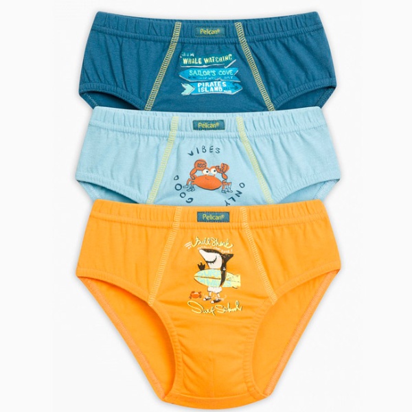 155127 BULB3100(3) трусы для мальчиков