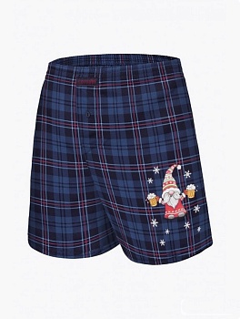 Трусы боксеры Новый год для мужчин Cornette 173101