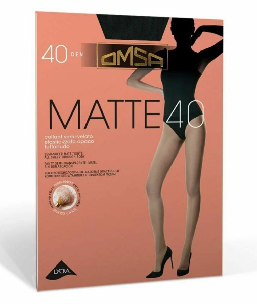 177757 Колготки OMSA Matte 40