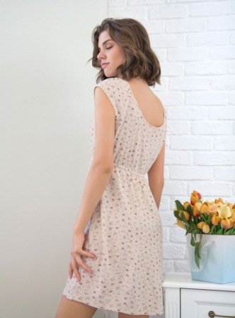 172383 Сорочка (КОР.рукав) INDEFINI SDX2080 (1)