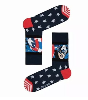 Носки цветные Marvel для мужчин Diwari 173430