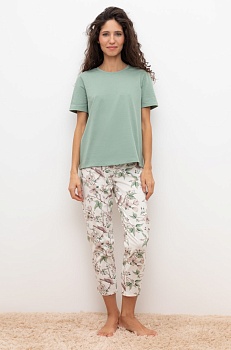 Пижама футболка + брюки для женщин Very Neat 178933
