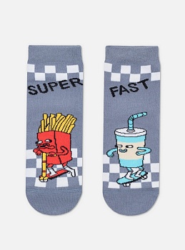 Носки с принтом для мальчиков CONTE-KIDS 185085