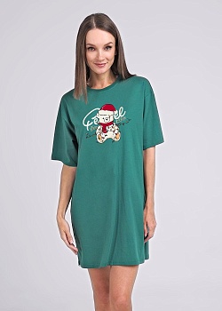 Платье с коротким рукавом Новый год для женщин Clever 179351