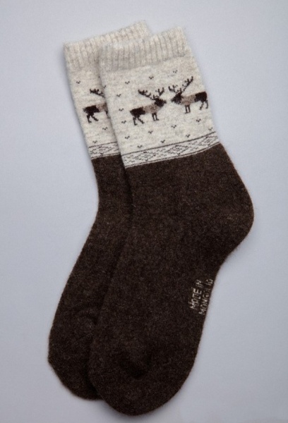 172225 Носки из 100% монгольской шерсти 01172